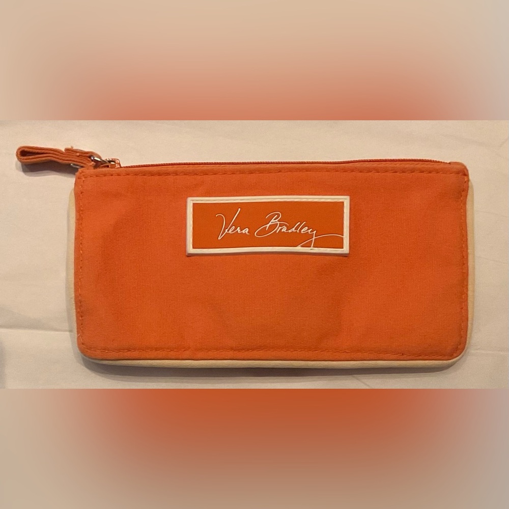 Vera Bradley Tangerine Zip Wallet - Picture 1 of 4